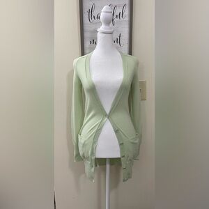 J. Crew Women’s Merino Wool Cardigan Button Down Sweater With Pockets Sz XXS.